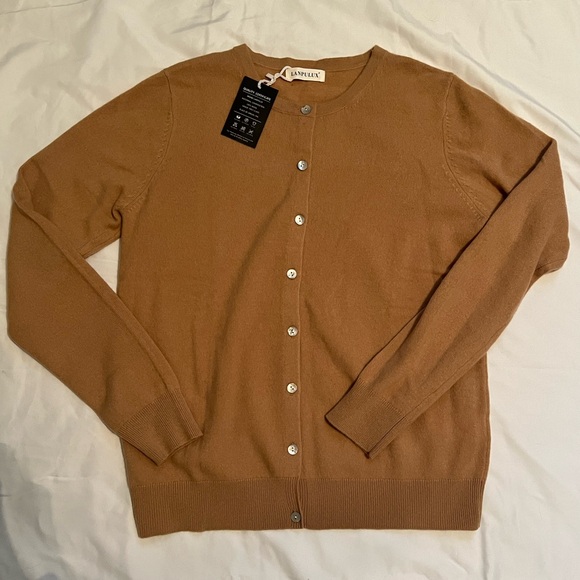 Lanpulux Button Wool Cardigan - Picture 1 of 4